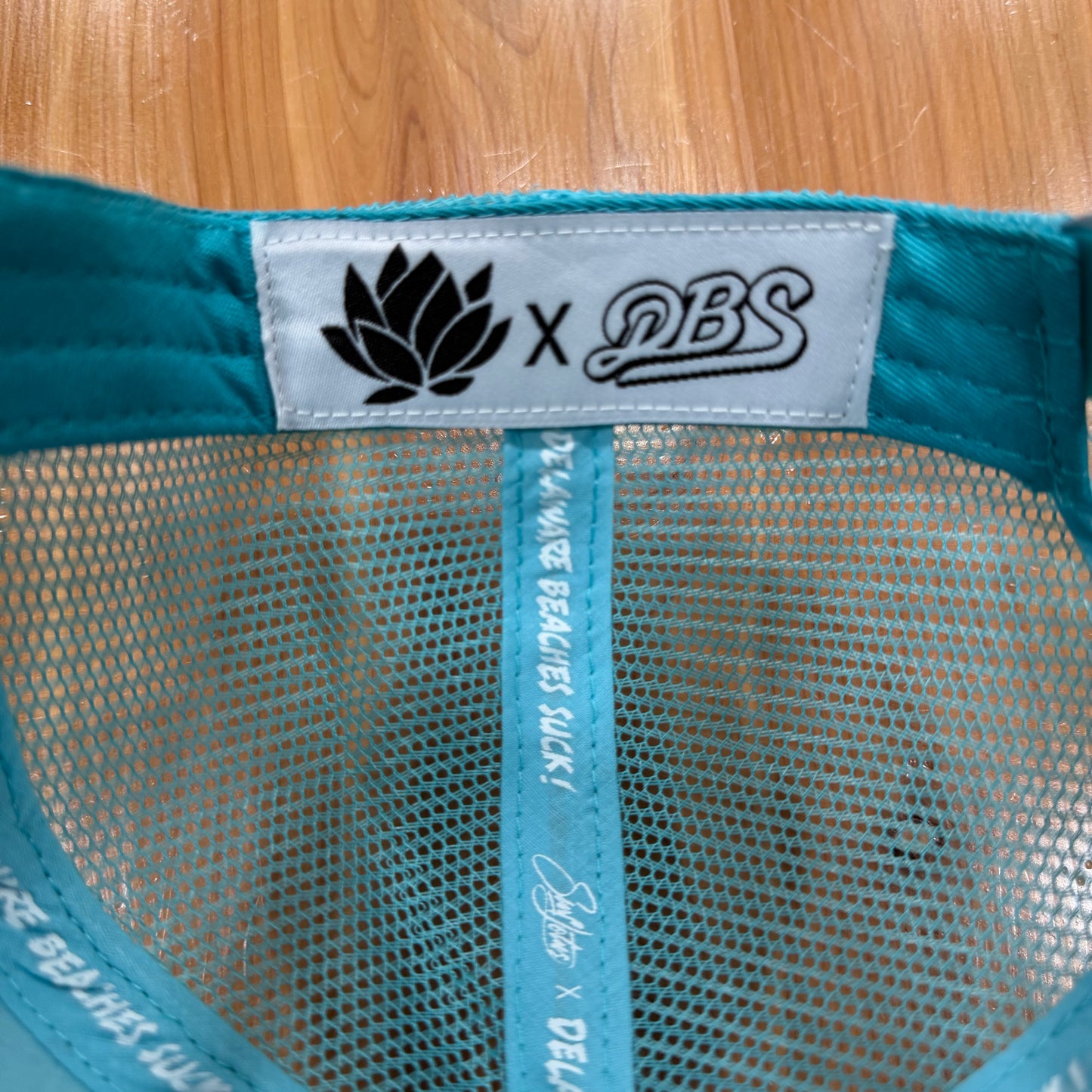 DBS x Surf Lotus Hat - Light Blue