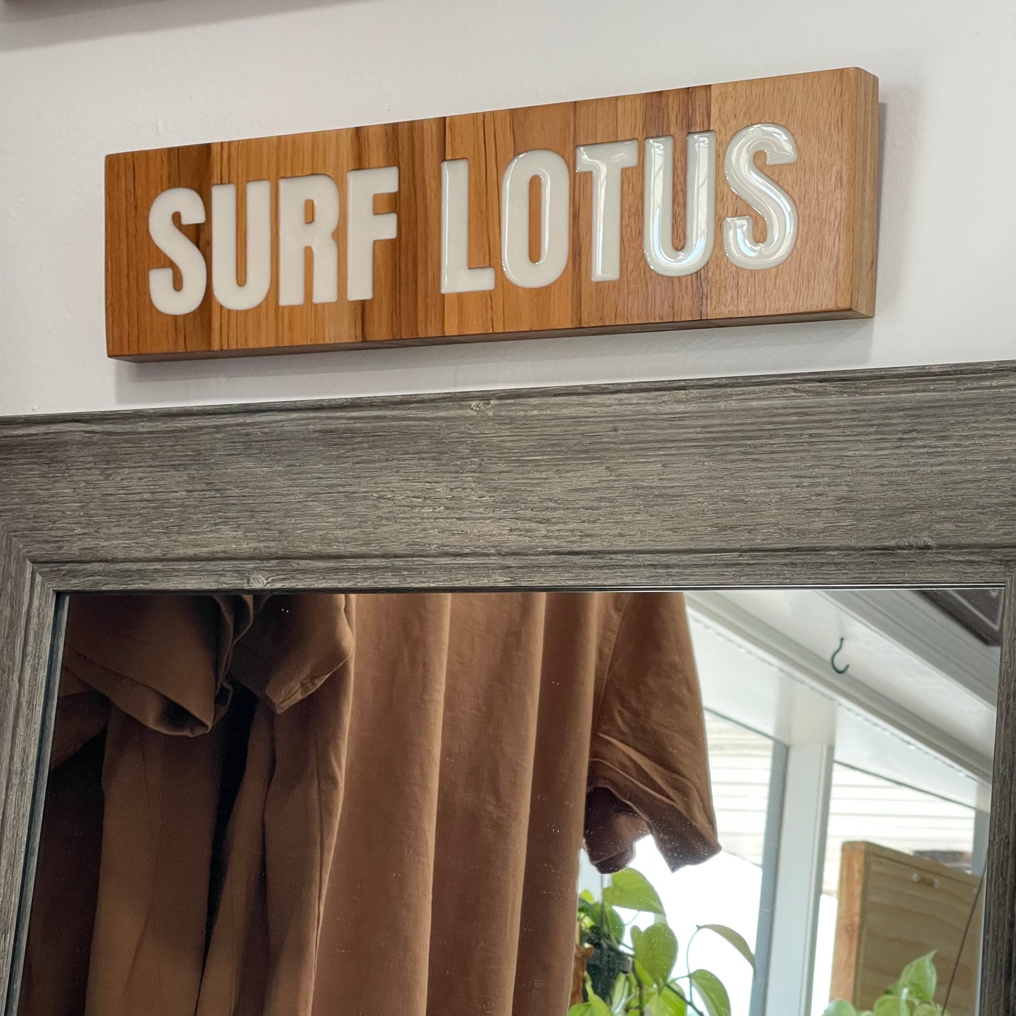 Surf Lotus Sign