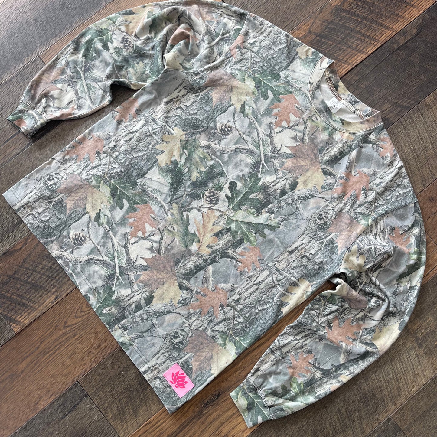 Hazy Pink Label Long Sleeve