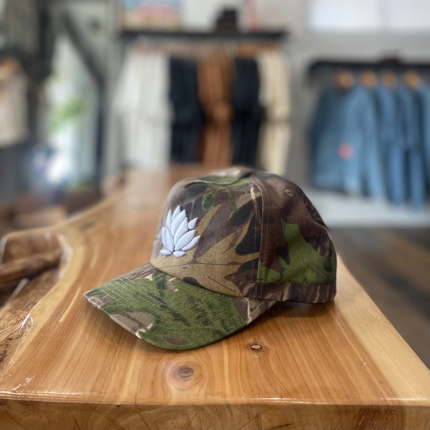 Camo 5 Panel Snapback
