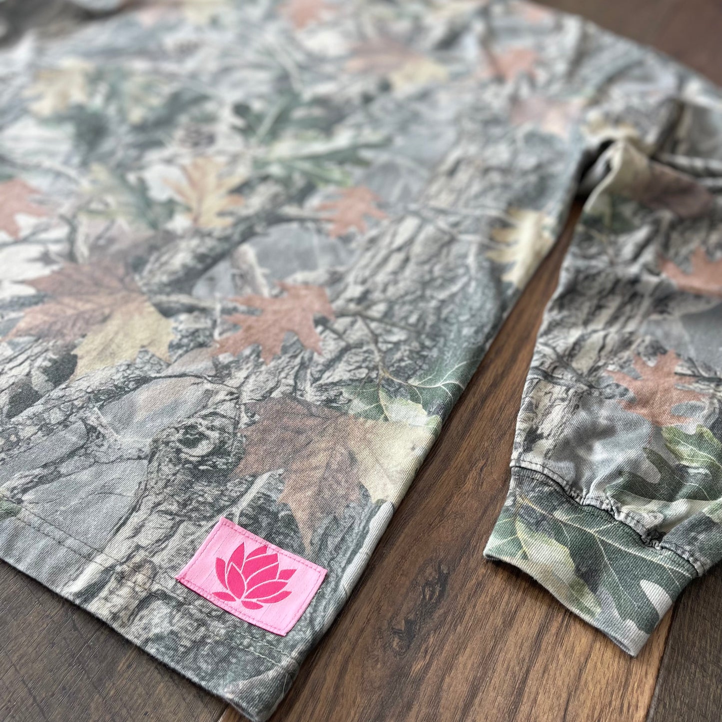 Hazy Pink Label Long Sleeve