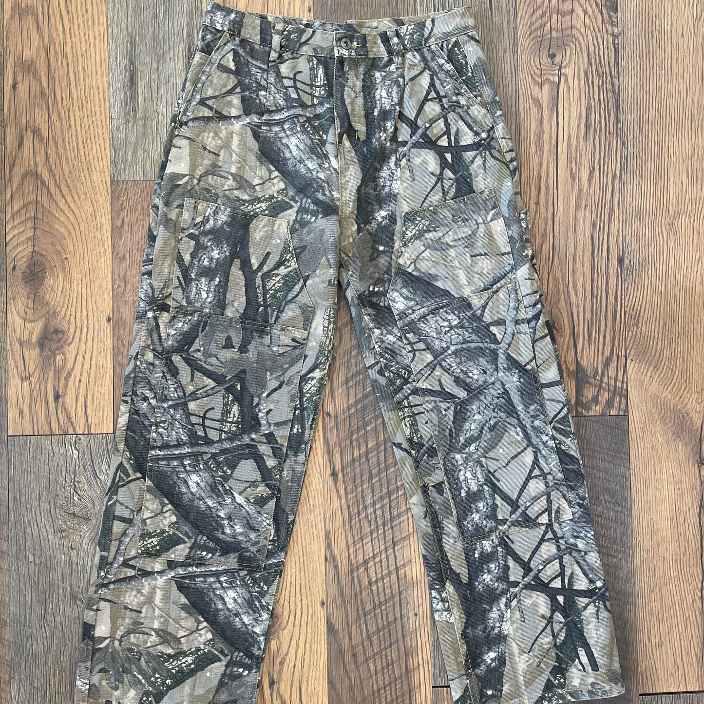 Camo Carpenter Knee Denim