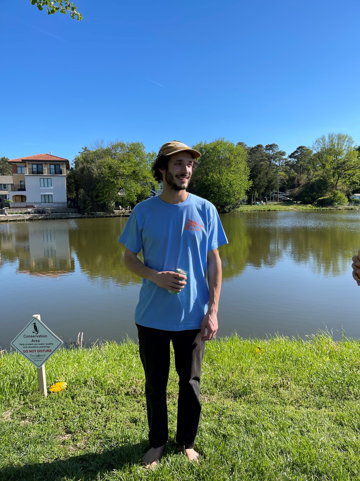 Surf Lotus Graphic Tee