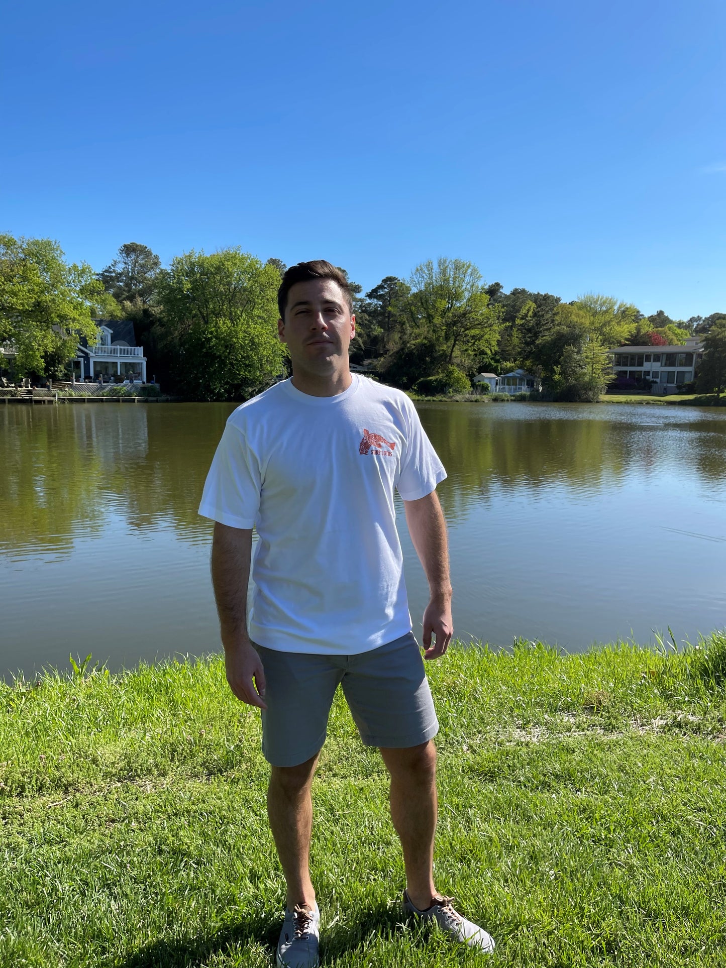 Surf Lotus Graphic Tee
