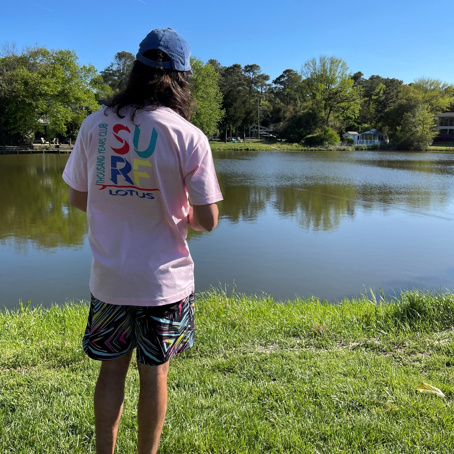 Surf Lotus Graphic Tee