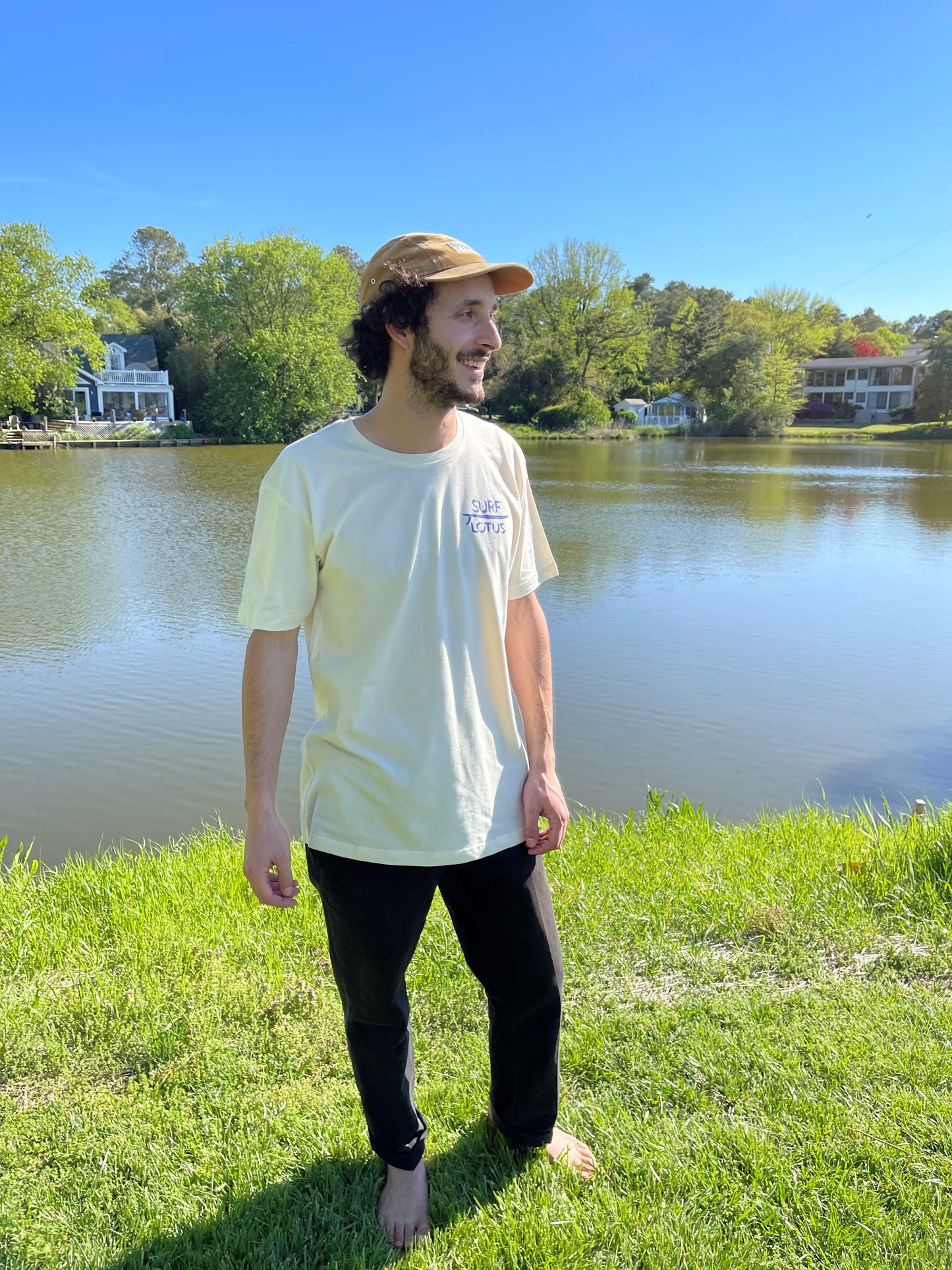 Surf Lotus Graphic Tee