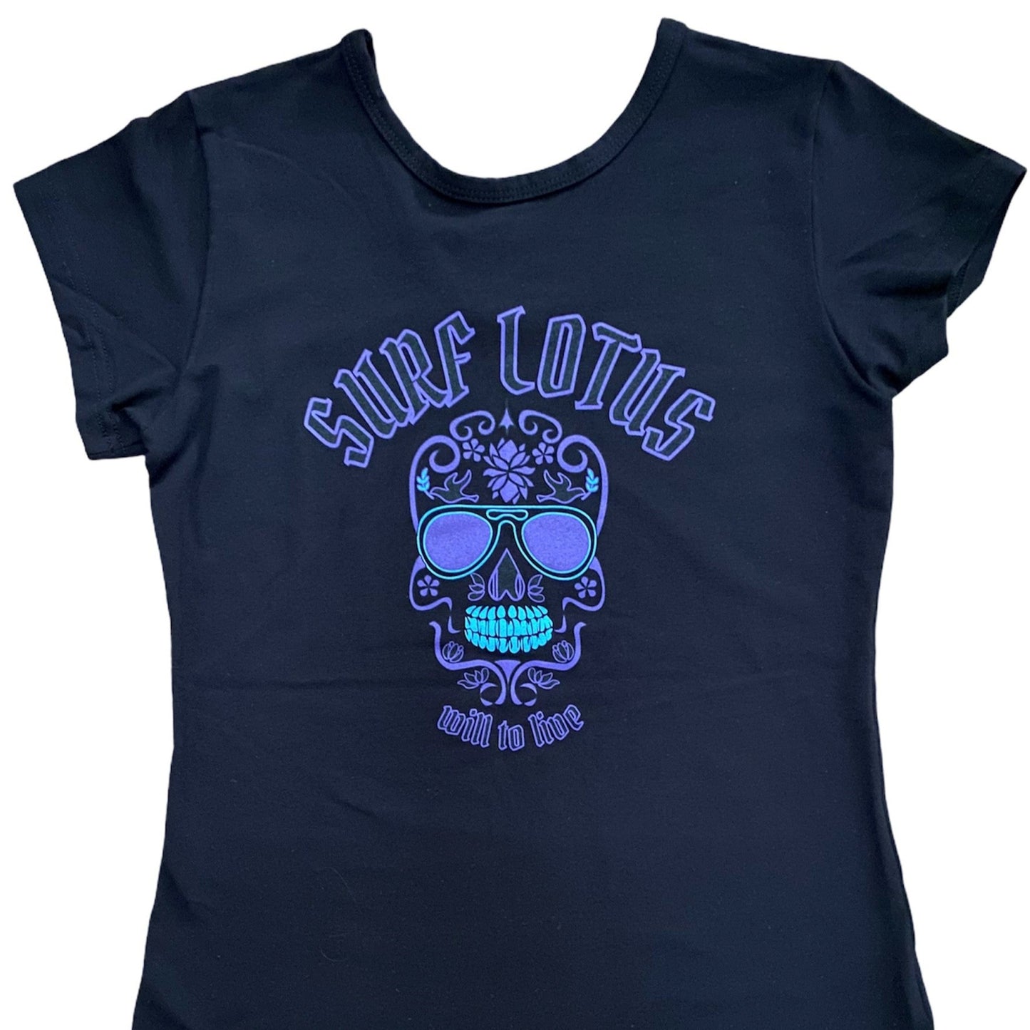 Surf Lotus Graphic Tee