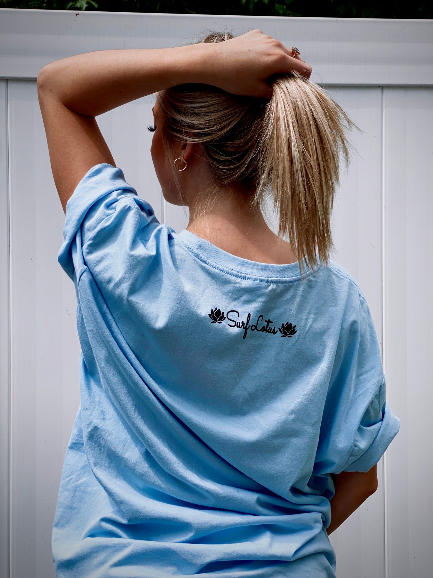 Surf Lotus Graphic Tee
