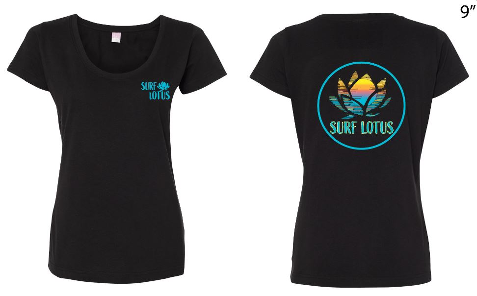 Graphic T - The Lotus Sun - Ladies