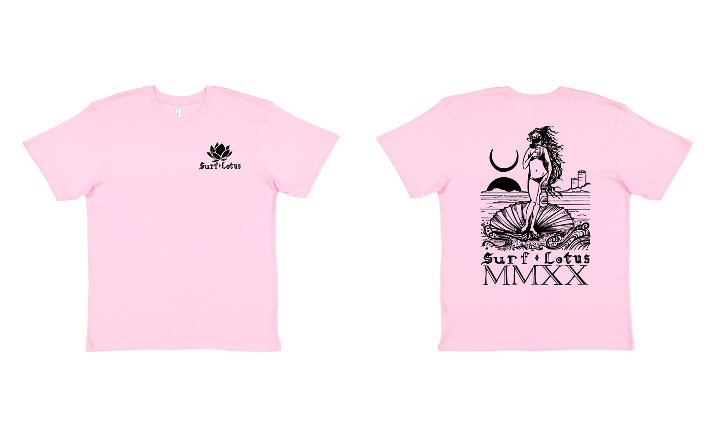Surf Lotus Graphic Tee