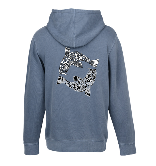 Graphic Surf Lotus - KOI Hoodie