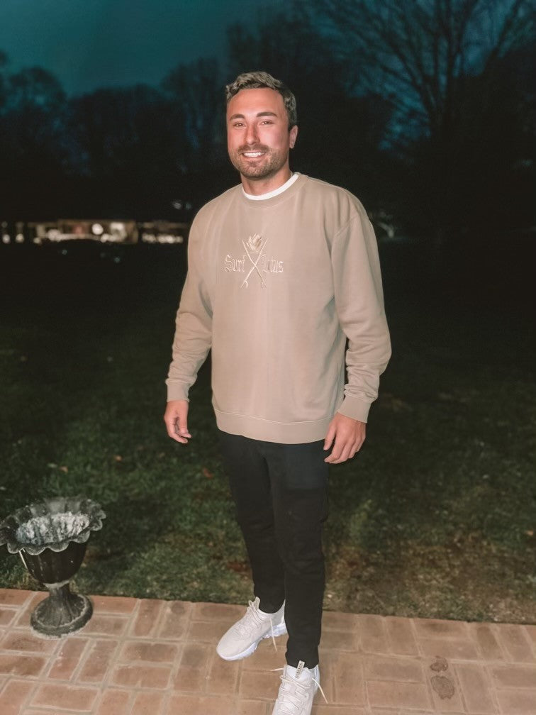 Surf Lotus Crew Neck