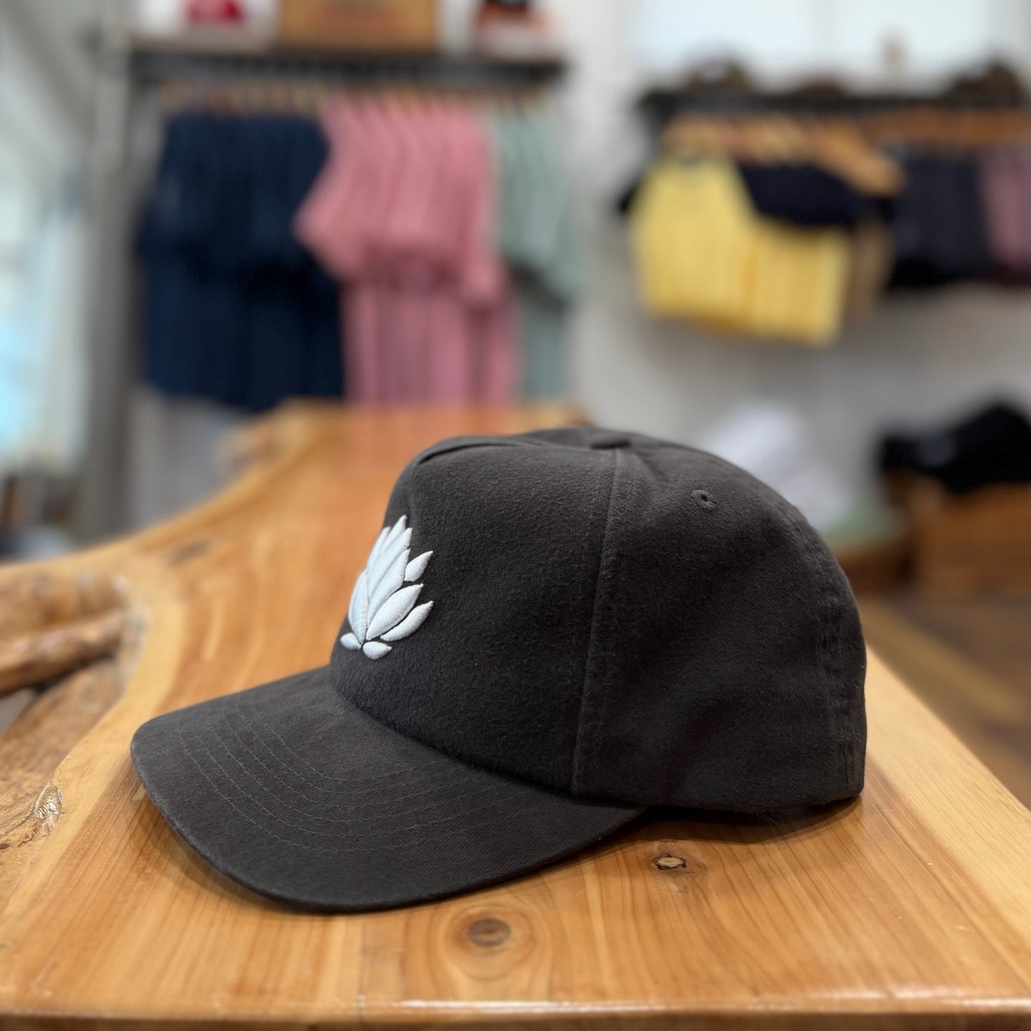 Salted Black - 5 Panel Snapback
