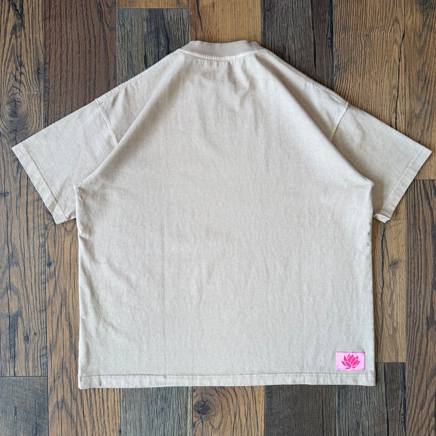 Lotus Pink Label - Date Night Tee -Hazy Beige
