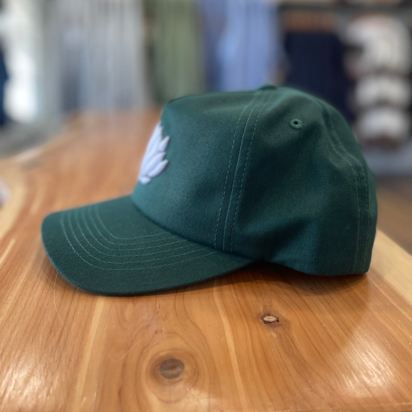 Forest Green 5 Panel Snapback