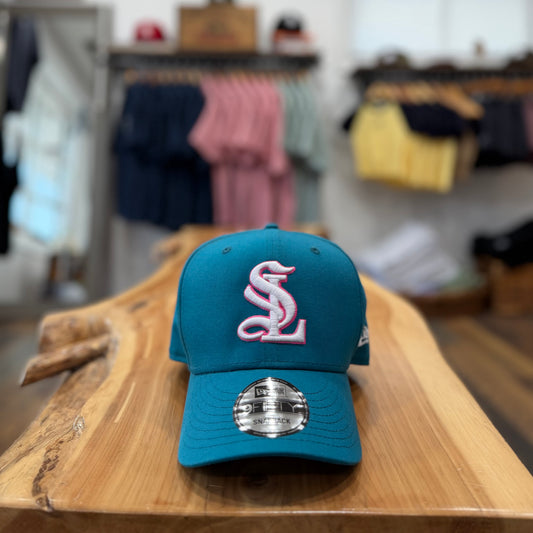 SL Monogram Hat-Cotton Candy
