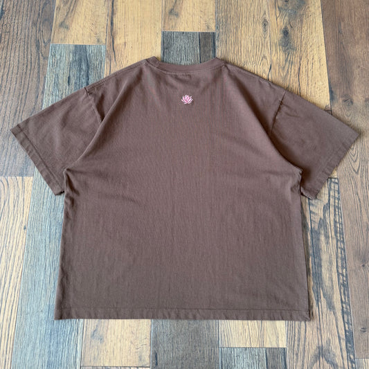 Cropped Brown Tee