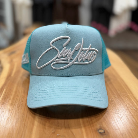 DBS x Surf Lotus Hat - Light Blue