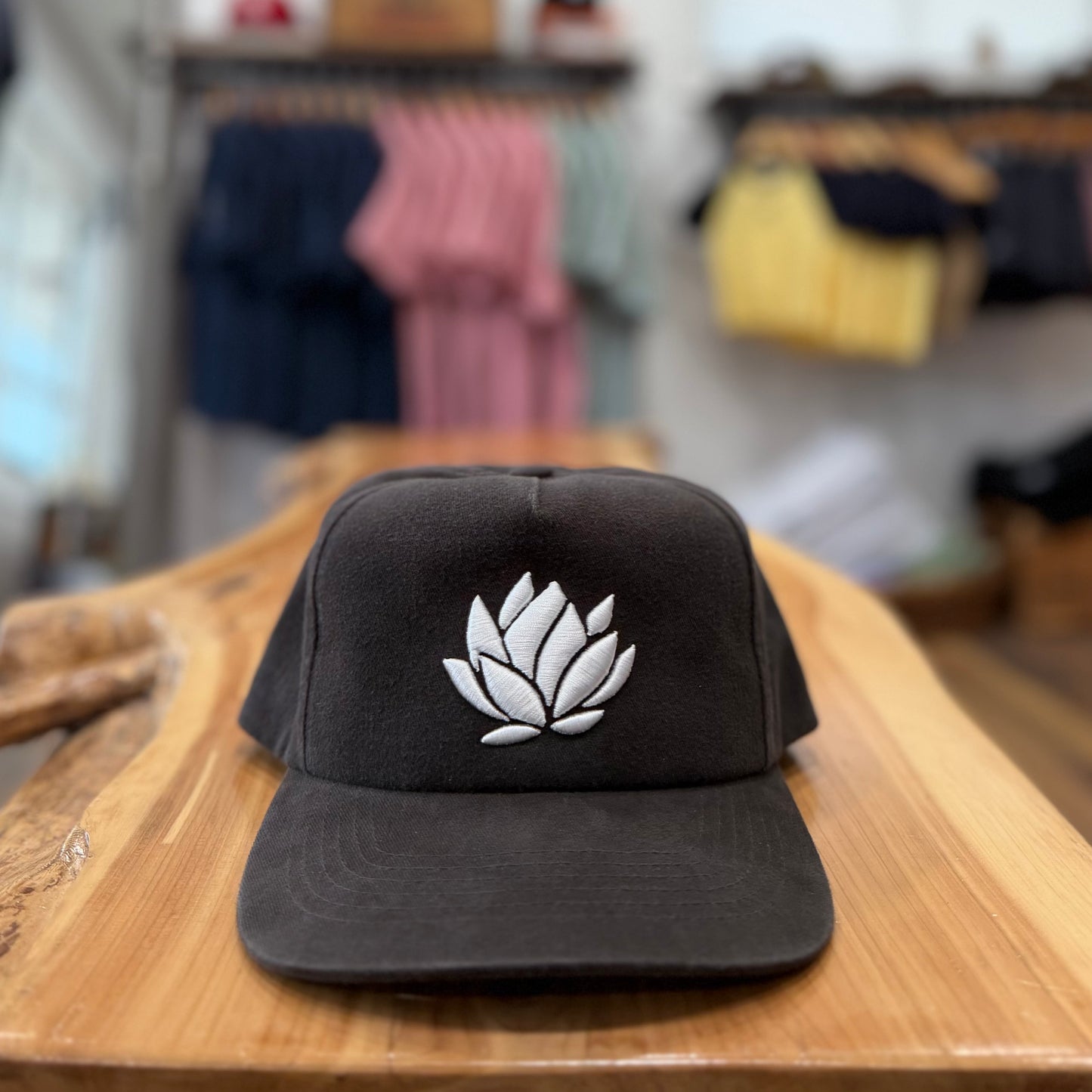 Salted Black - 5 Panel Snapback