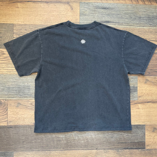 Salted Black Cropped Tee