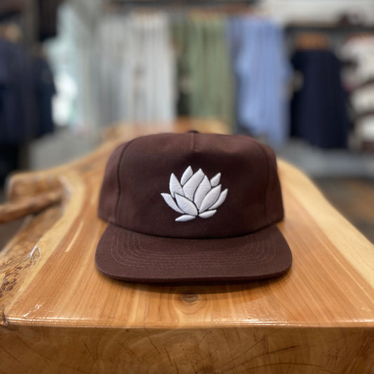 Chocolate Brown 5 Panel Snapback