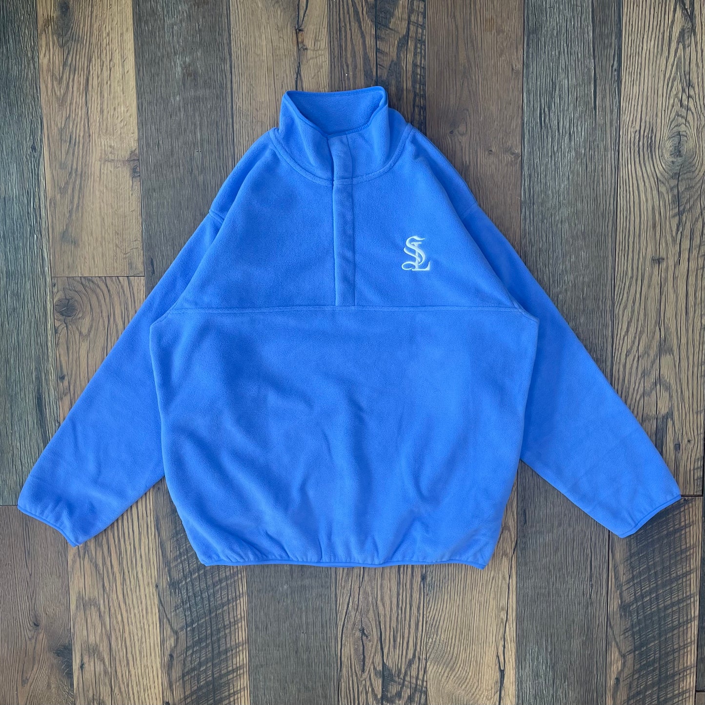 Surf Lotus Fleece - Periwinkle