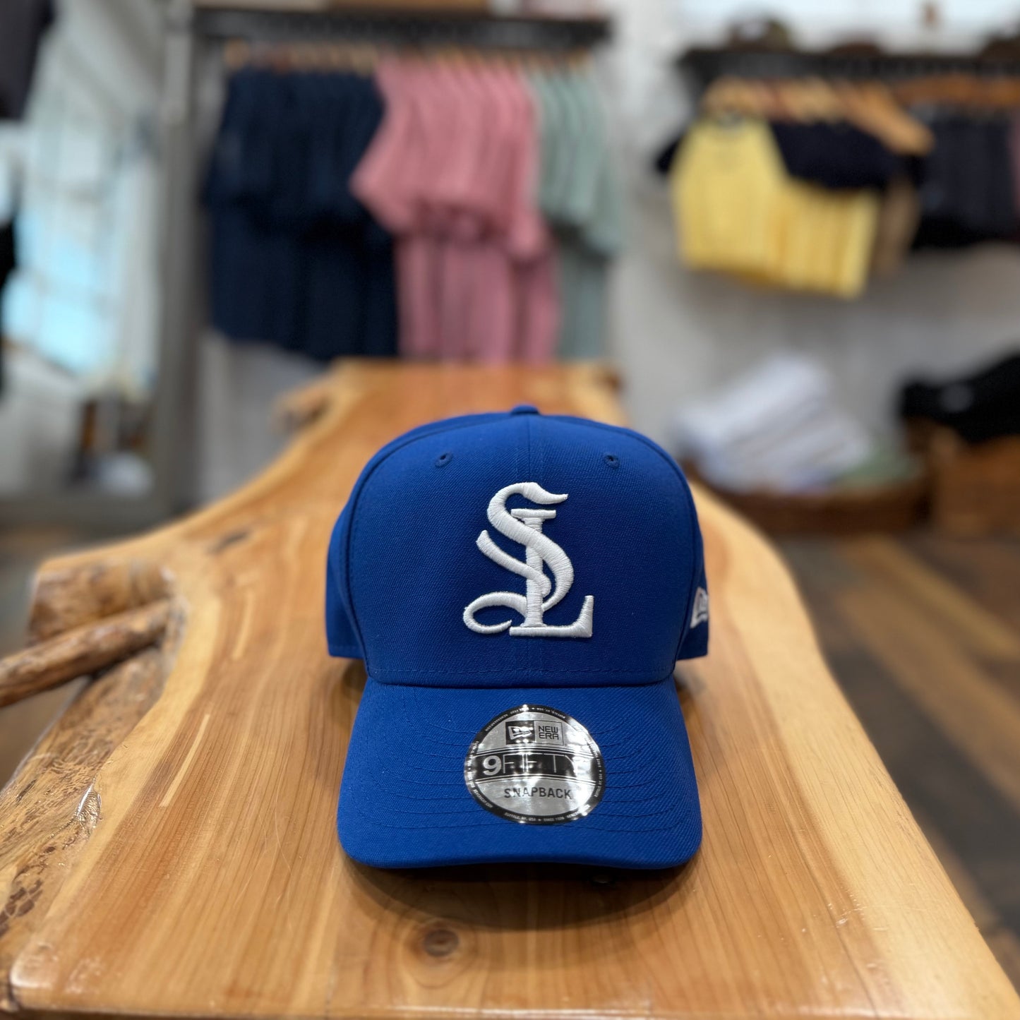 SL Monogram Hat-Royal