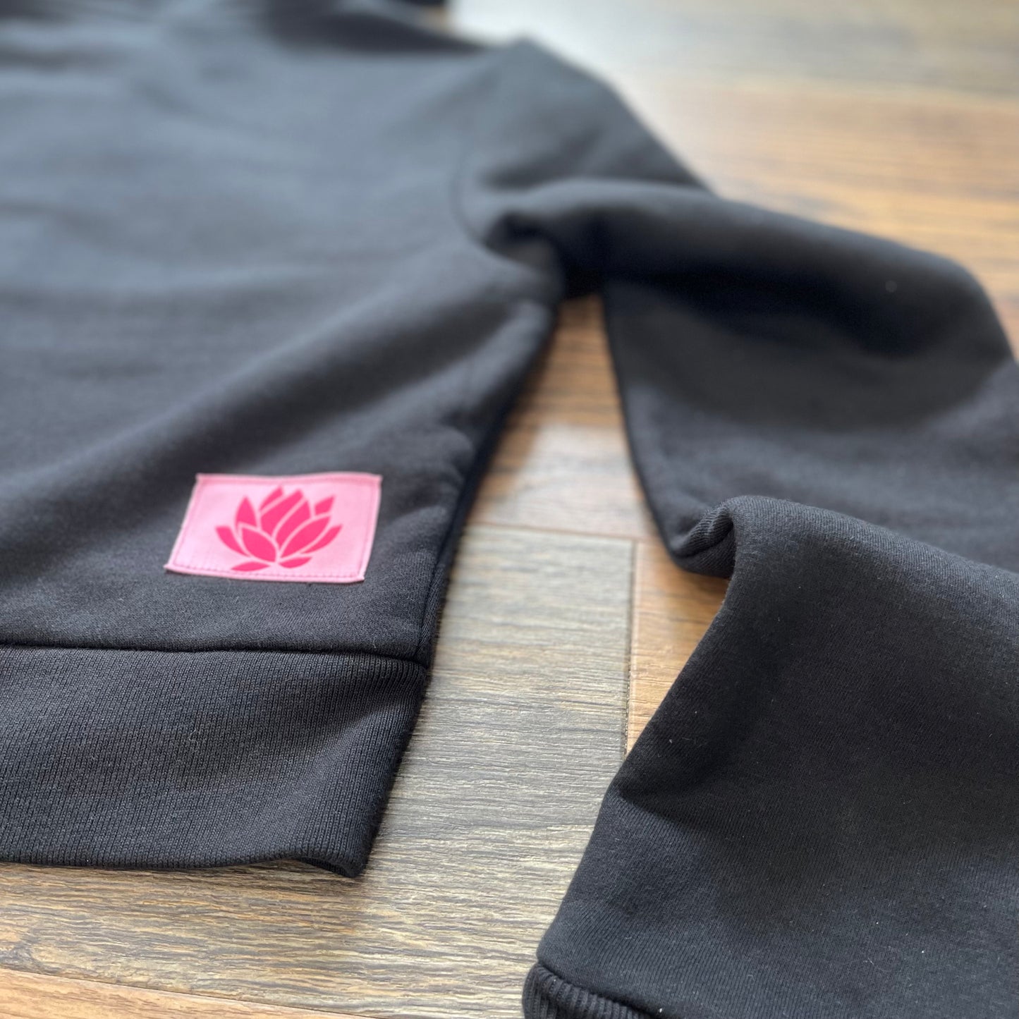 Lotus Pink Label Cropped Zip-Up