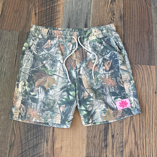 Hazy Tree Camo Sweat Short
