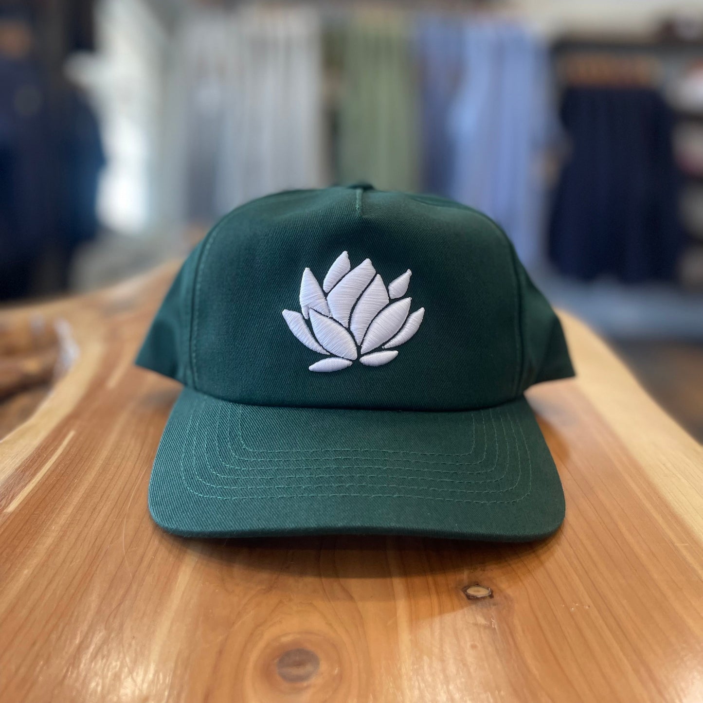 Forest Green 5 Panel Snapback