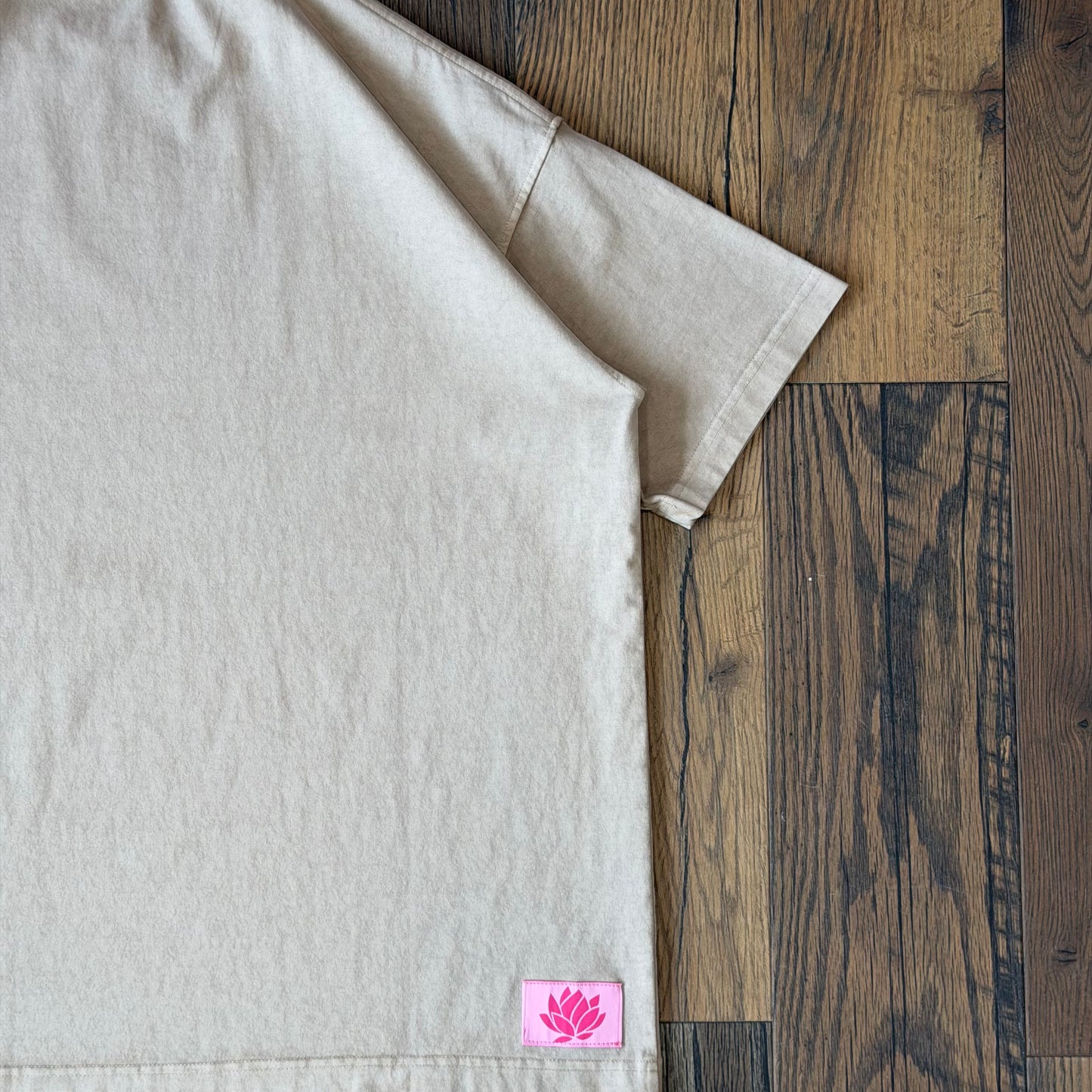 Lotus Pink Label - Date Night Tee -Hazy Beige