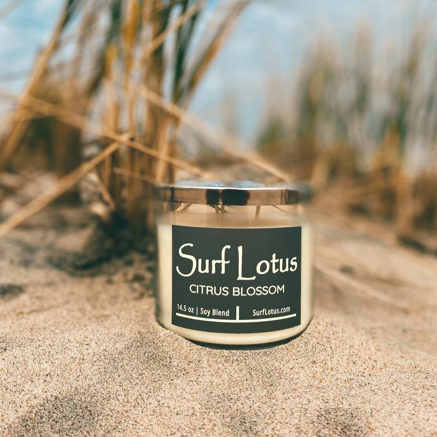 Surf Lotus Candle