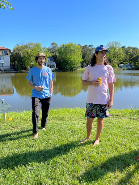 SURF Tee in Pink - Thousand Years Club