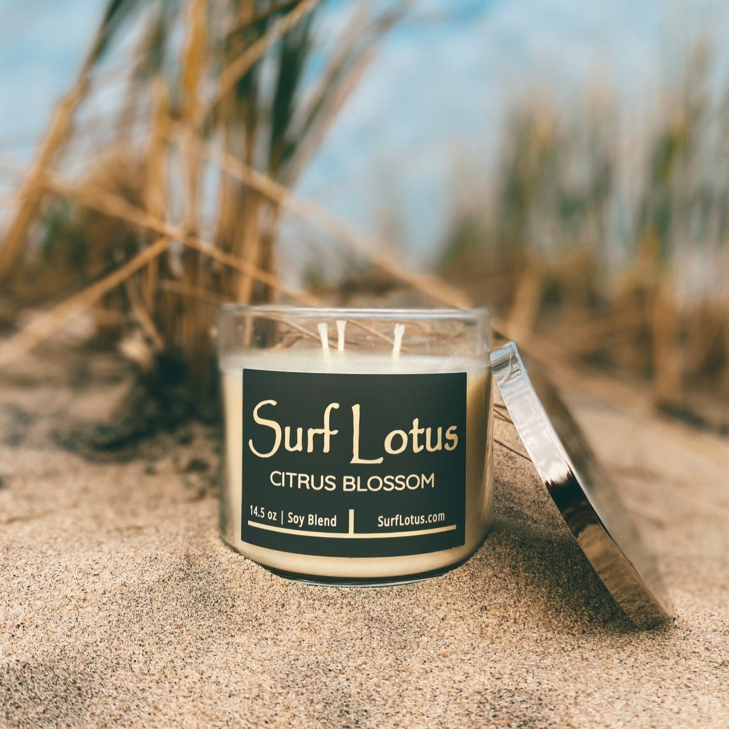 Surf Lotus Candle