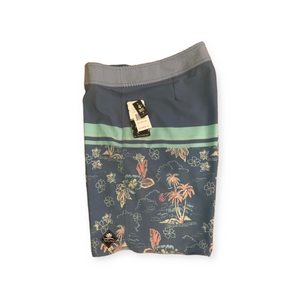 Boardshorts - Light Blue Print