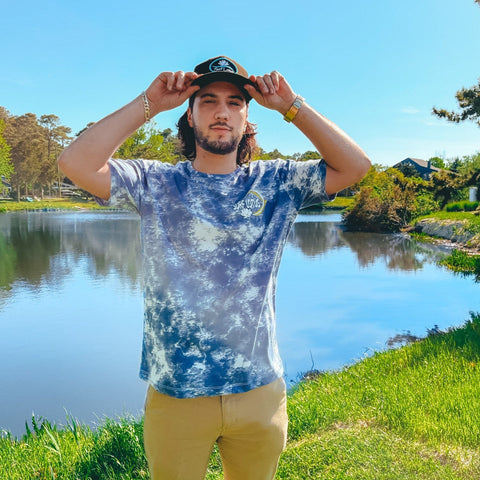 Blue Tie Dye