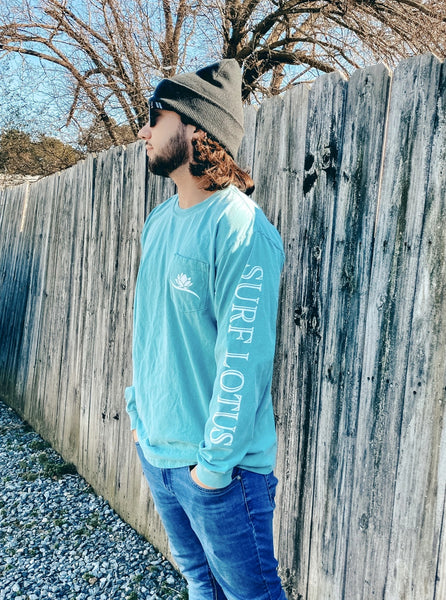 Graphic - Surfer Long Sleeve - Pocket and Sleeve Logo