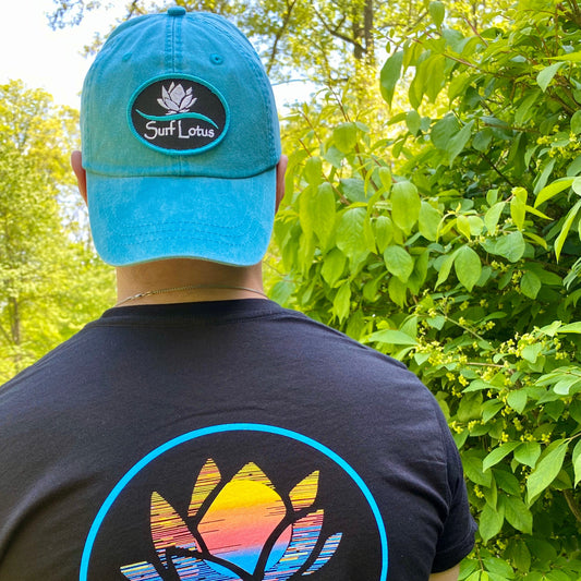 Surf Lotus - The Dad Hat - Caribbean Blue