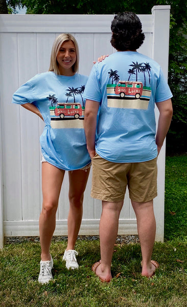 Graphic Surf Lotus - Original Van Design - Elena McVey