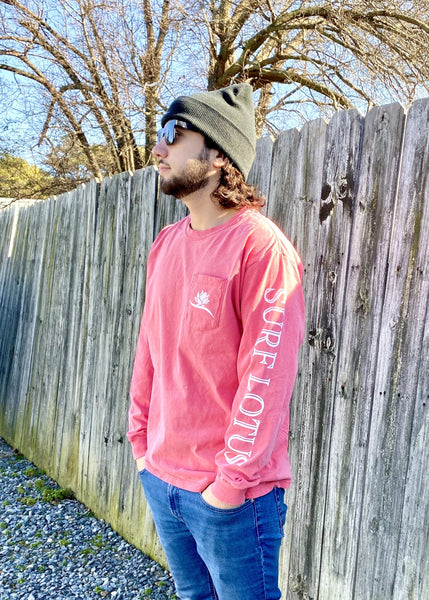 Graphic - Surfer Long Sleeve - Pocket and Sleeve Logo