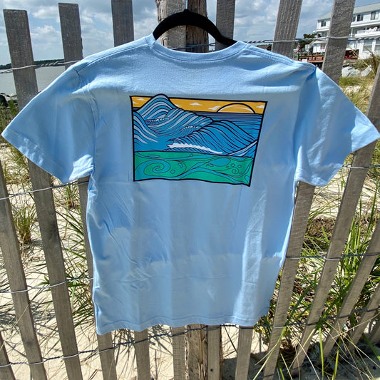 Surf Lotus Graphic Tee