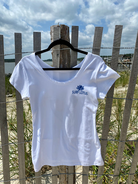 Graphic Surf Lotus - "T for a Cause" - Ladies T