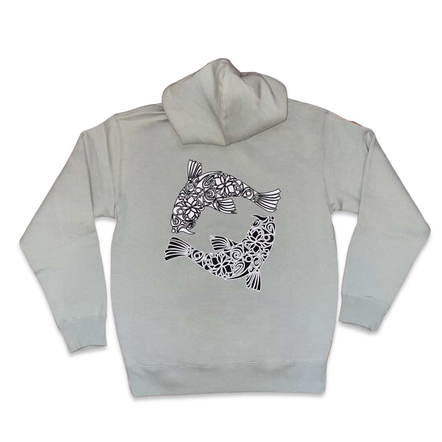 Graphic Surf Lotus -  KOI Hoodie