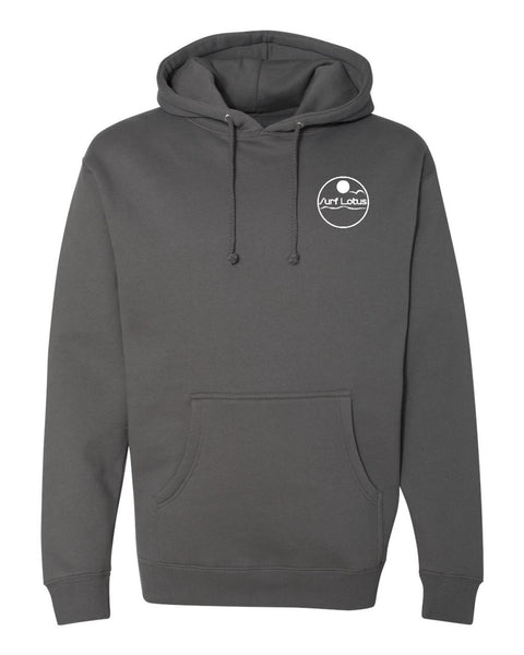 NEW Graphic Surf Lotus - Charcoal Hoodie