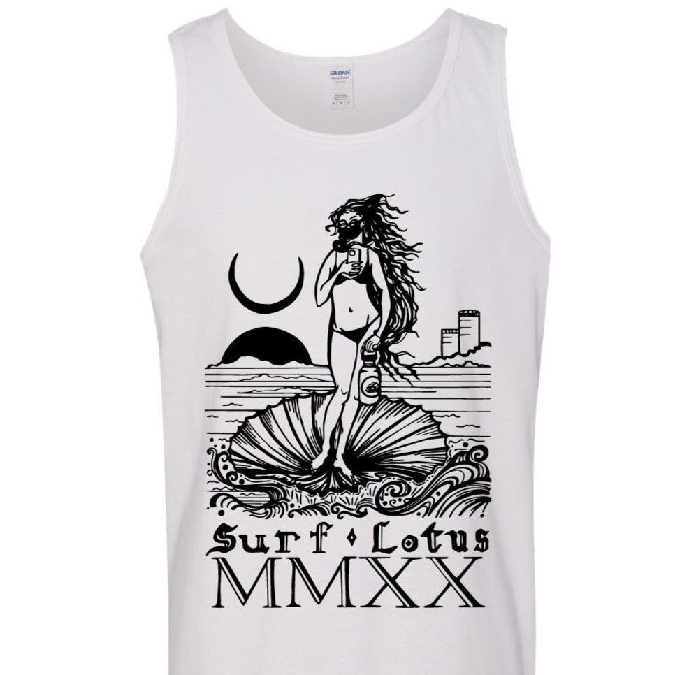 Surf Lotus Graphic Tee